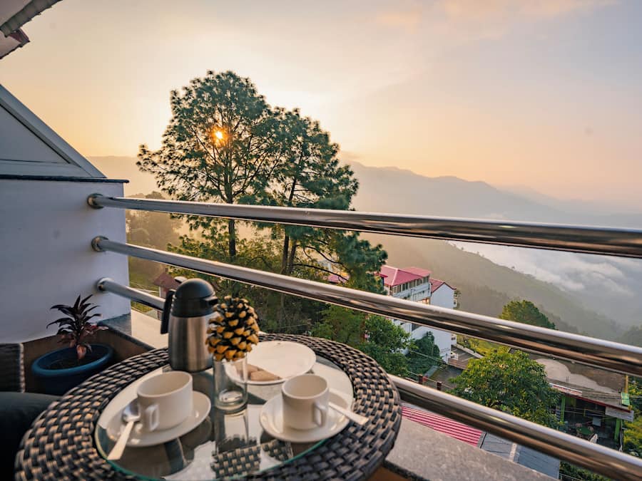 Rom – premium | Utsikt fra balkong