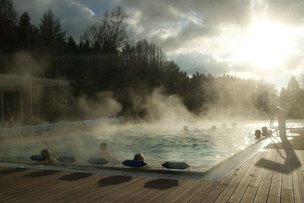 Piscine couverte/extérieure
