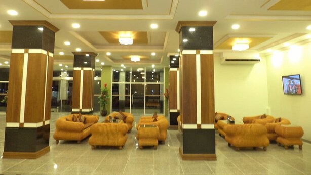Sitzecke in der Lobby