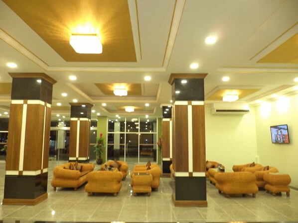 Sala de estar en el lobby