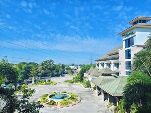 Majoituspaikan julkisivu