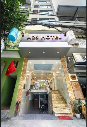 Fachada de la propiedad