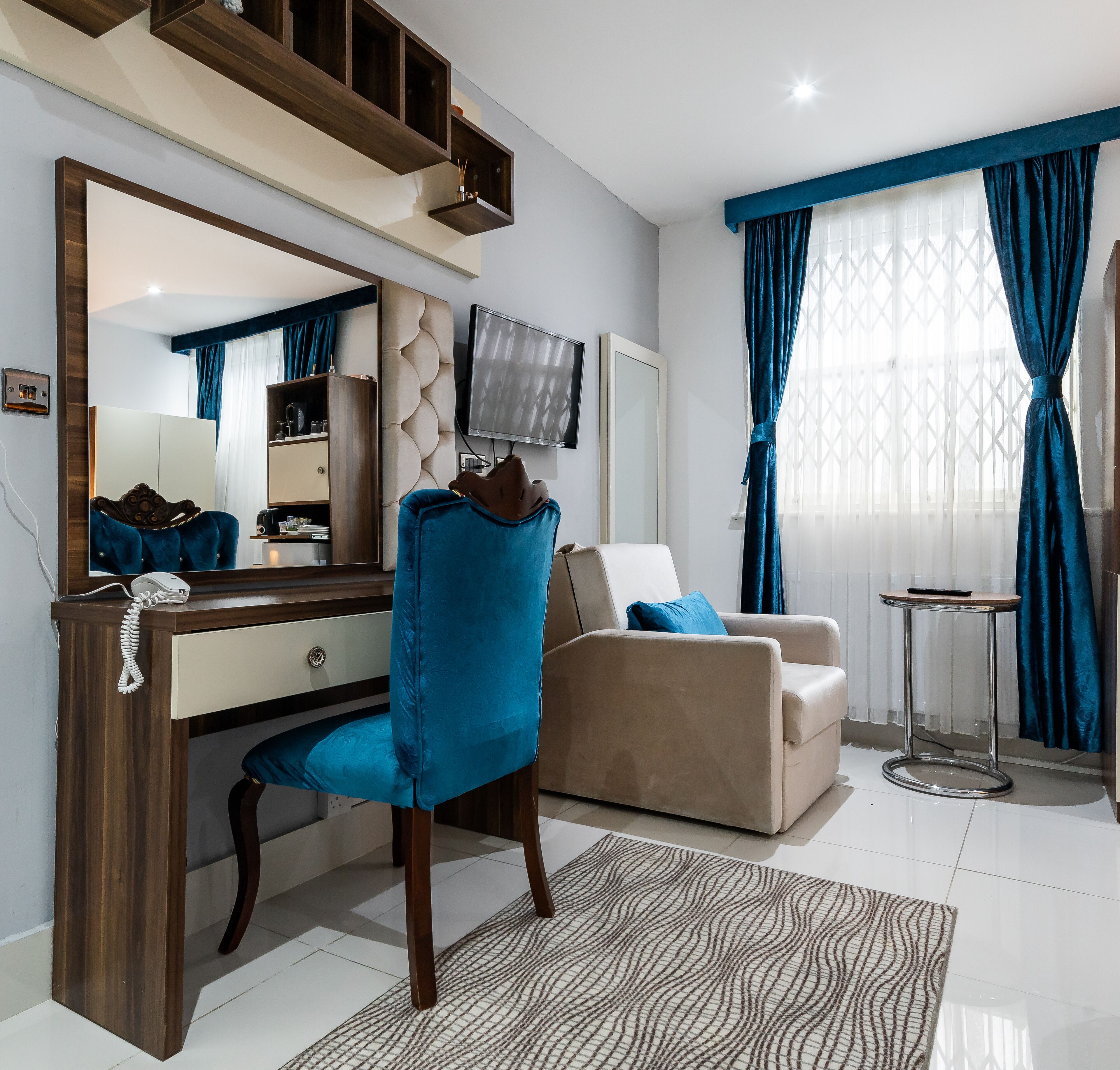 컴포트 쿼드룸, 전용 욕실