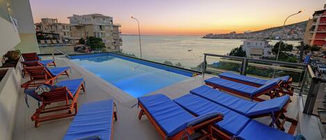 Seasonal outdoor pool