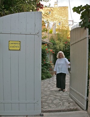 Entrada de la propiedad