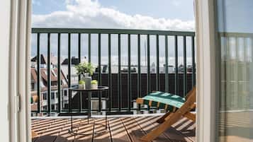 Apartemen, 1 Tempat Tidur Queen, Bebas Asap Rokok, pemandangan kota (S) | Pemandangan kota