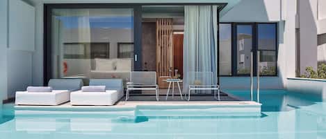 Deluxe Double Room, Private Pool, Resort View | View from room