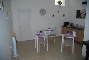 Interior entrance