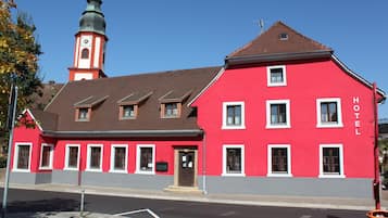 Fassade der Unterkunft