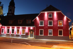 Front of property - evening/night