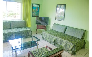 Apartment, 1 King Bed, Non Smoking | 1 bedroom, iron/ironing board, free WiFi - Green Island Beach 43A - Turtle Tower (Ocho Rios)