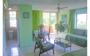 Apartment, 1 King Bed, Non Smoking | Living room | Flat-screen TV - Green Island Beach 43A - Turtle Tower (Ocho Rios)