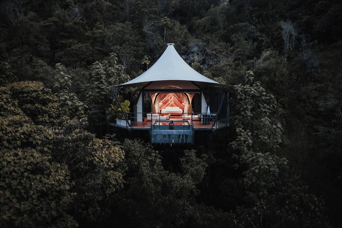 Presidentiële tent | Lakens van Egyptisch katoen, luxe beddengoed, donzen dekbedden