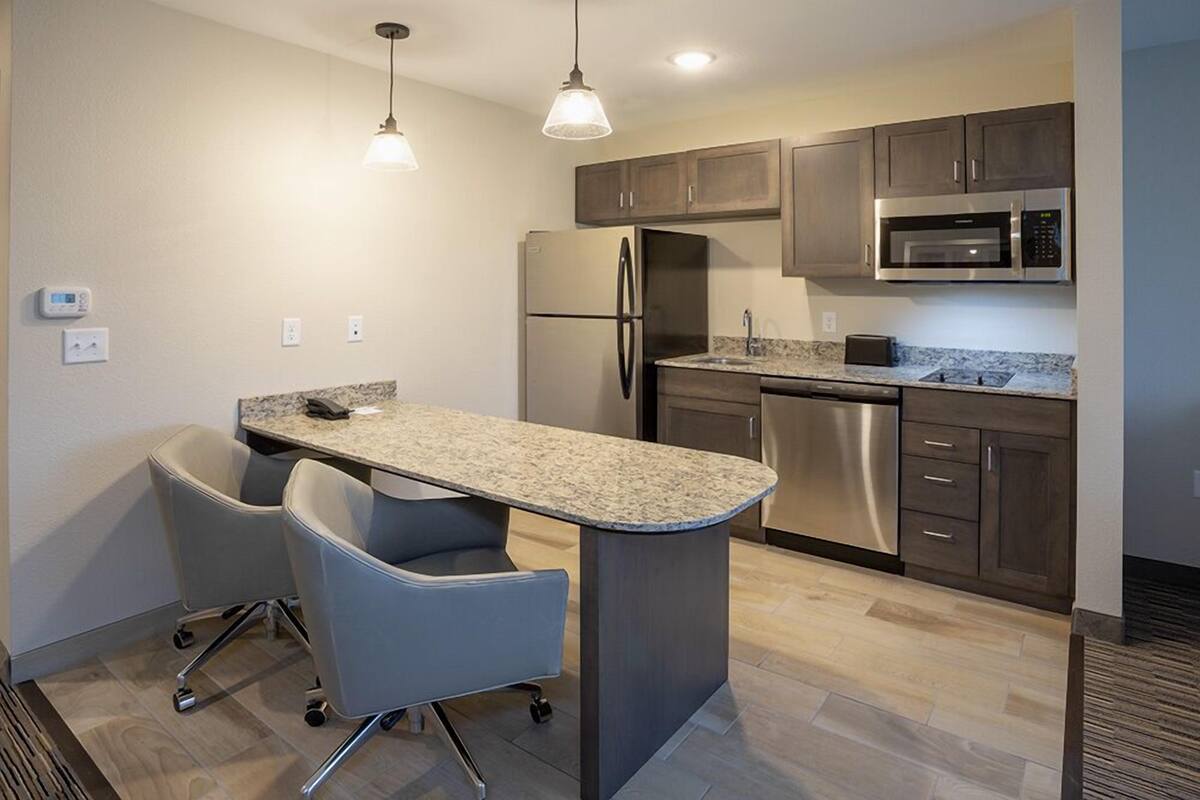 suite, 1 king bed with sofa bed | private kitchenette | fridge, microwave, coffee/tea maker