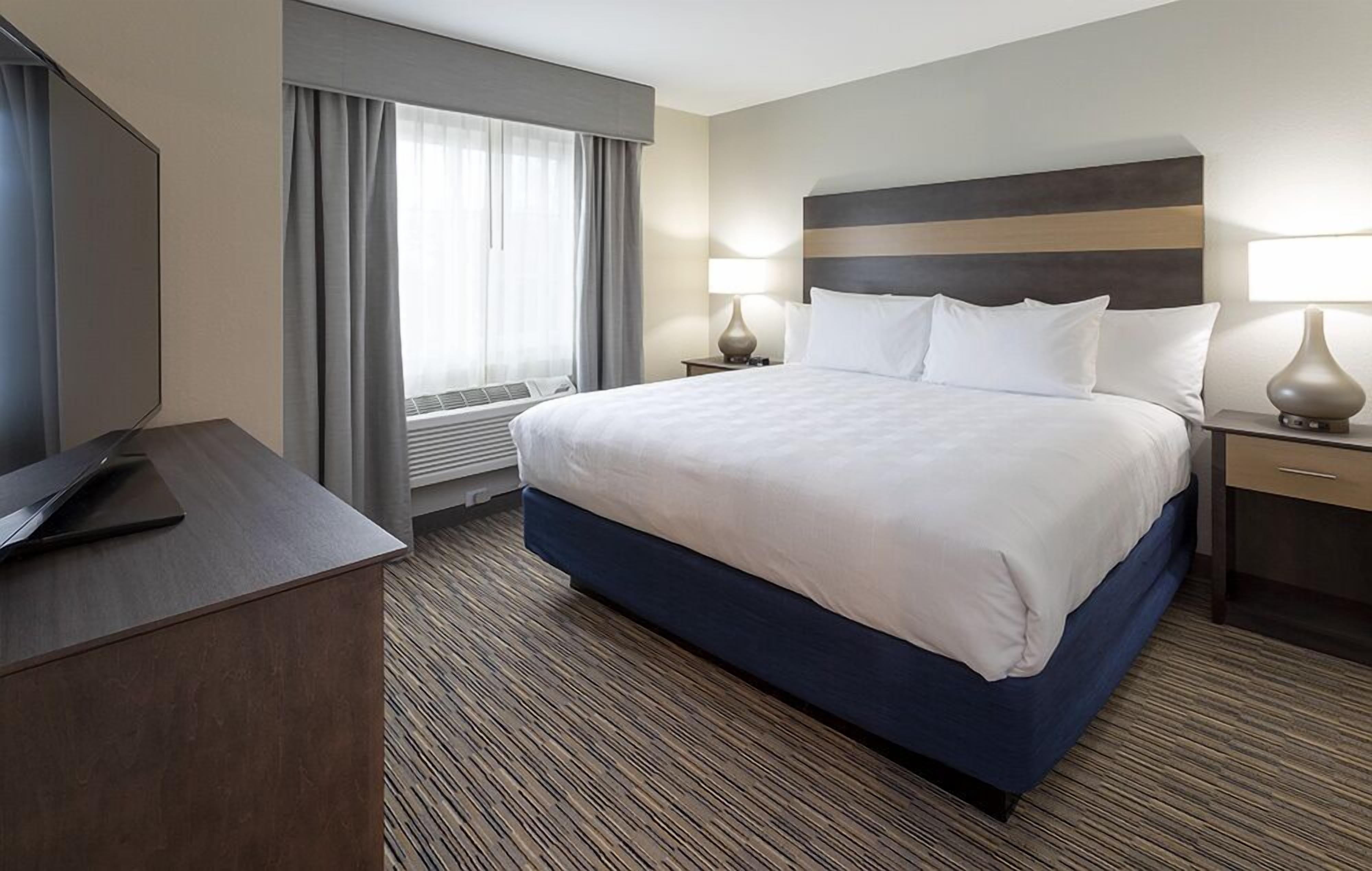 suite, 1 king bed with sofa bed | egyptian cotton sheets, premium bedding, down duvets, blackout curtains