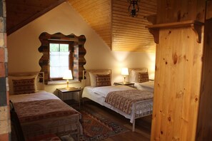 Desk, iron/ironing board, free WiFi, bed sheets