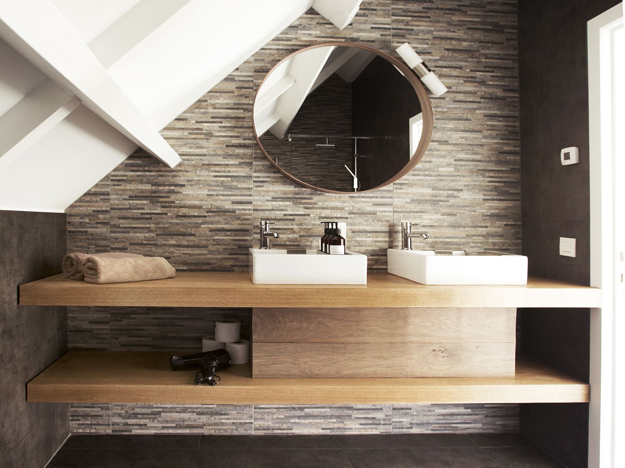 family double room, balcony | bathroom shower