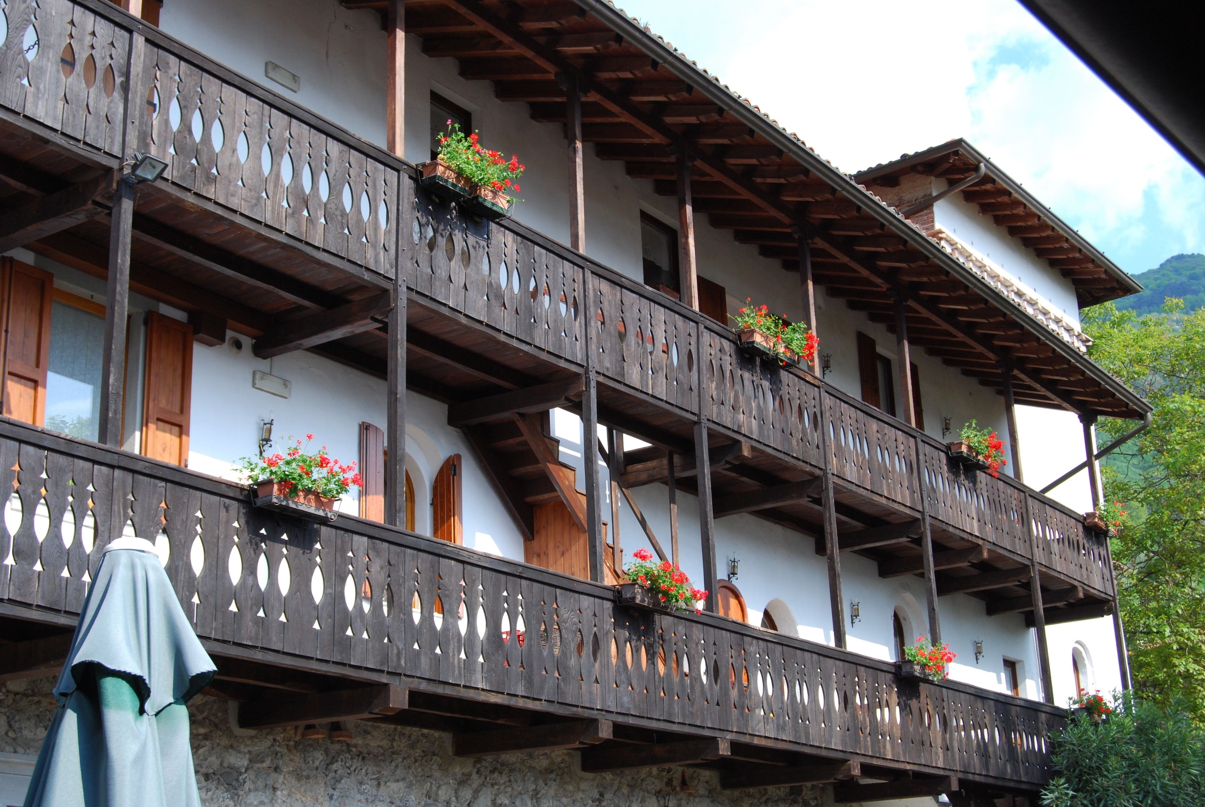 Façade de l’hébergement