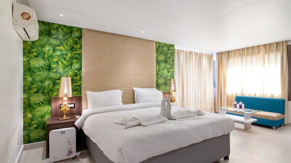 1 chambre, literie de qualité supérieure, minibar