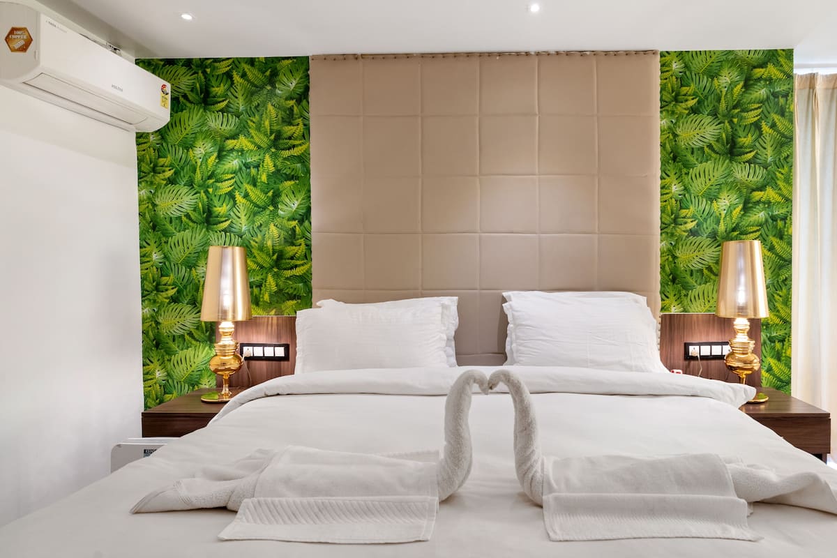 Doppia Premium, 1 camera da letto, vista città | 1 camera, biancheria da letto di alta qualità, minibar
