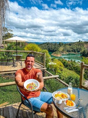 Free daily local cuisine breakfast