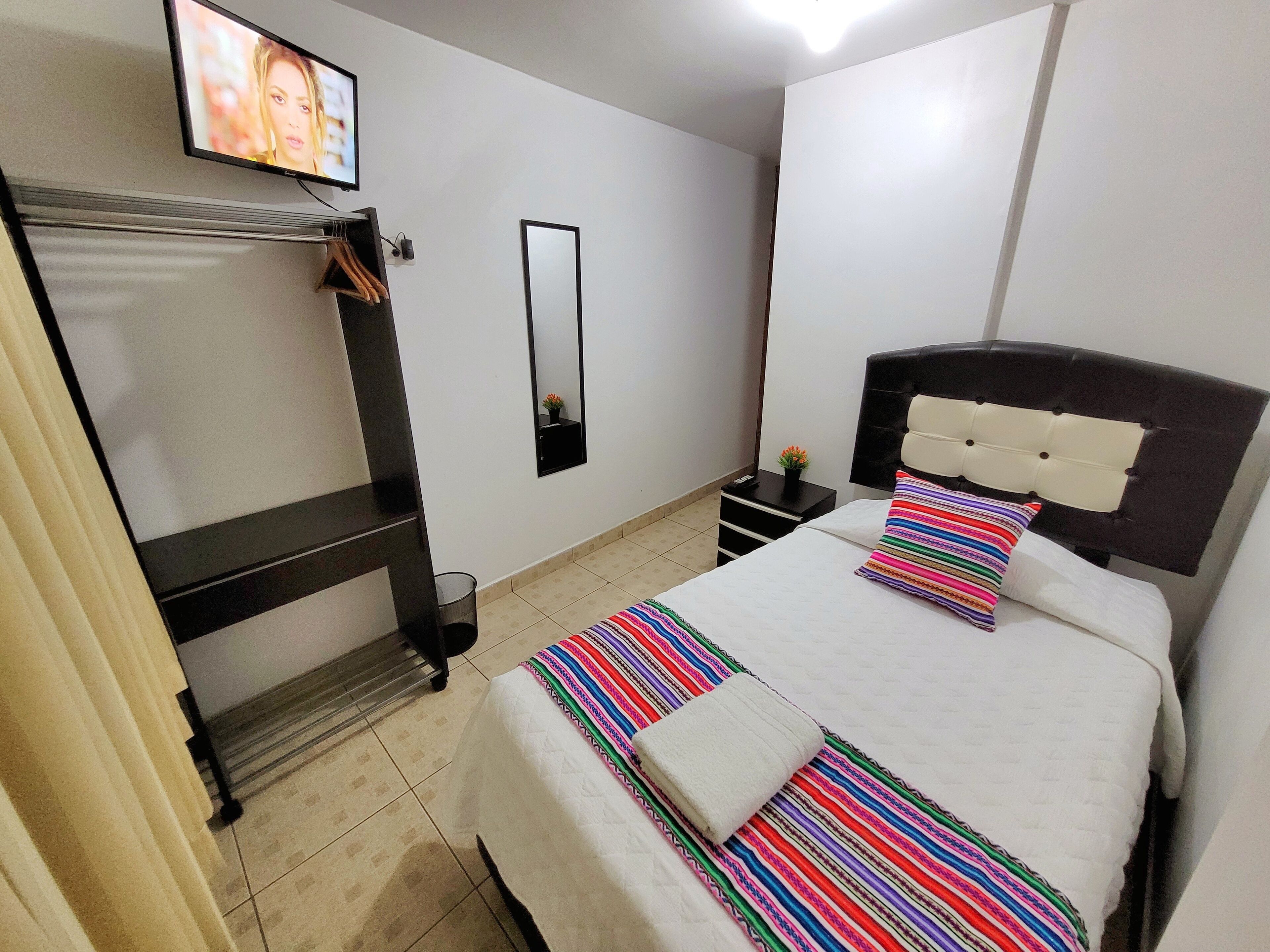 single room with private bathroom | premium bedding, down duvets, memory-foam beds, individually decorated
