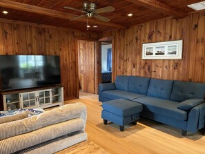 Smart-TV, Kamin, DVD-Player