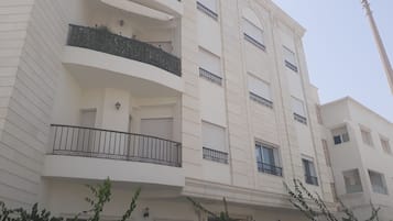 Majoituspaikan julkisivu