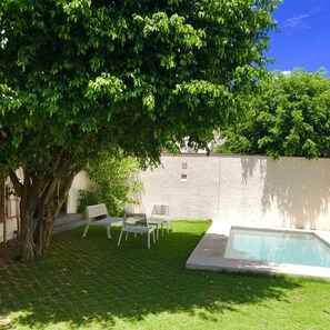 Comfort House, 3 Bedrooms, Private Pool, Pool View | Terrace/patio