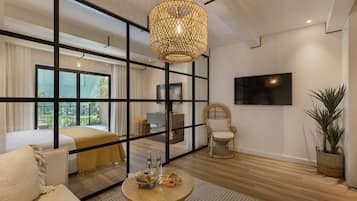 Royal-Suite | Wohnbereich | Fernseher