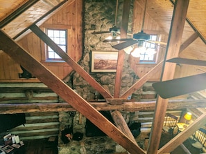 Interior - Private Logcabin All To Yourself With Lake View (Hermann)