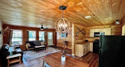 Beautifully Renovated Vintage Cabin in the Heart of Manistee National Forest