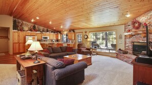 TV, fireplace, DVD player, table tennis