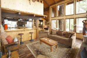 Interior - The Voges' Lake House - Sleeps 14 - 8 Adults Max. Lakefront, Dock, BBQ (Big Bear Lake)