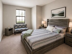 3 bedrooms, desk, iron/ironing board, free WiFi