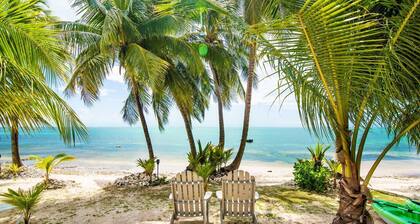 Beach Cottage w/ Kayaks, Snorkeling Gear, White Sandy Beach, Turquoise Sea View!