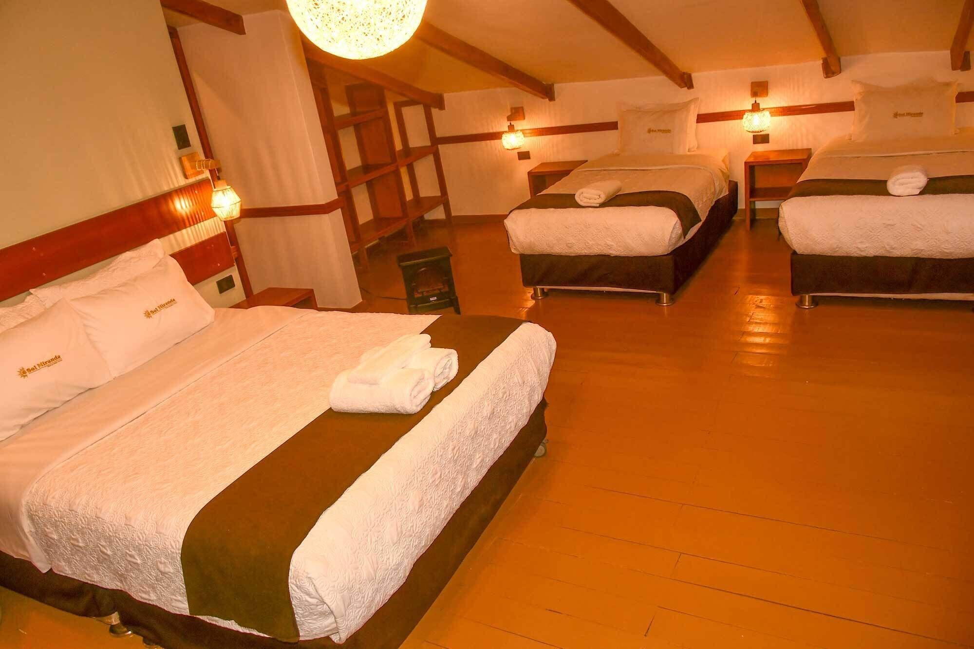 Premium bedding, down duvets, Tempur-Pedic beds, desk