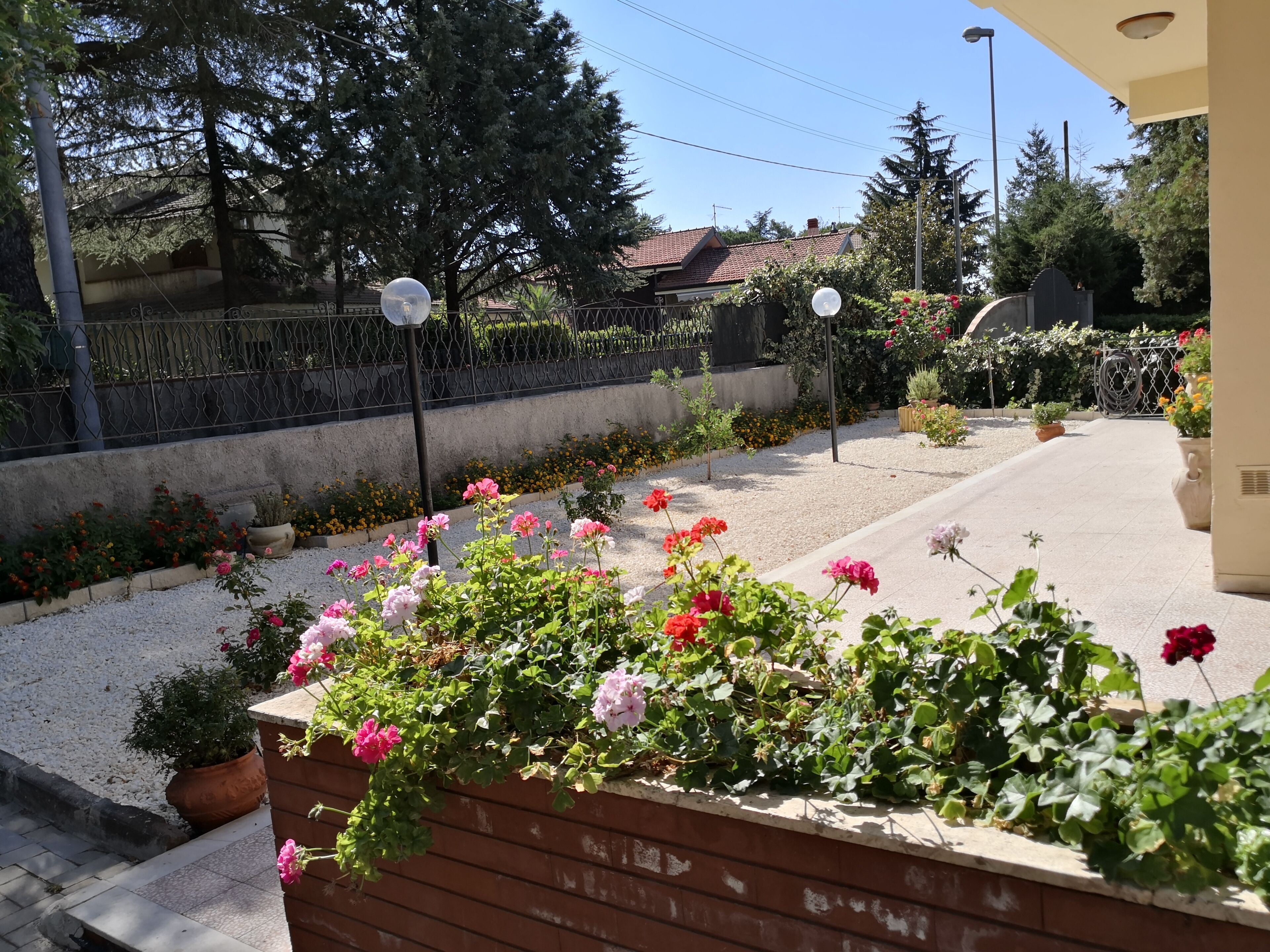 Enceinte de l’hébergement