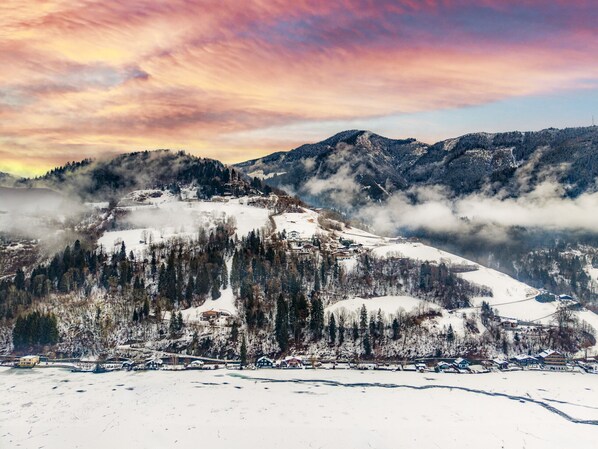 Aerial view - Waterfront Apartment 1 (Zell am See)
