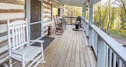 Original log home in the Smokey Mountains