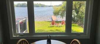 Cozy Pet-Friendly Cedar Shake Cottage With Best View on the Lake + Kayaks!