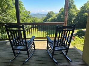 Property grounds - Beautiful Long Range Mountain Views, Minutes from Downtown Hendersonville, NC (Hendersonville)