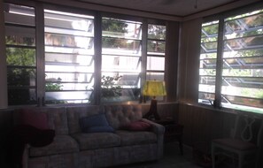 智能电视、壁炉、DVD 播放器、书