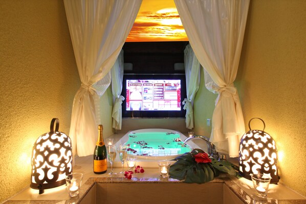 Chambre luxueuse | Baignoire profonde