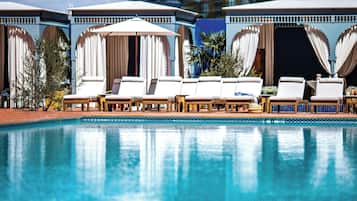 AuĂenpool, geöffnet von 09:00 Uhr bis 16:00 Uhr, Cabañas (gegen GebĂŒhr)