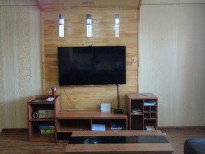 Luxury Apartment, 2 Bedrooms, Non Smoking | Living area | TV