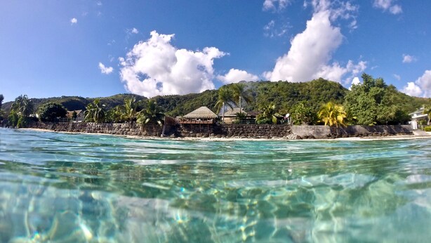View from property - Marama Lodge Tahiti (Punaauia)