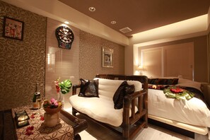 Suite Room | Desk, free WiFi - Beauty Hotel Brassino Asian Resort (Machida)