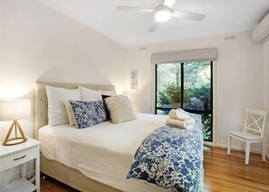 2 bedrooms, iron/ironing board