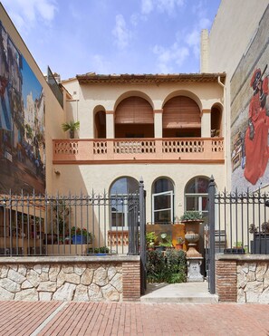 Voorkant van accommodatie